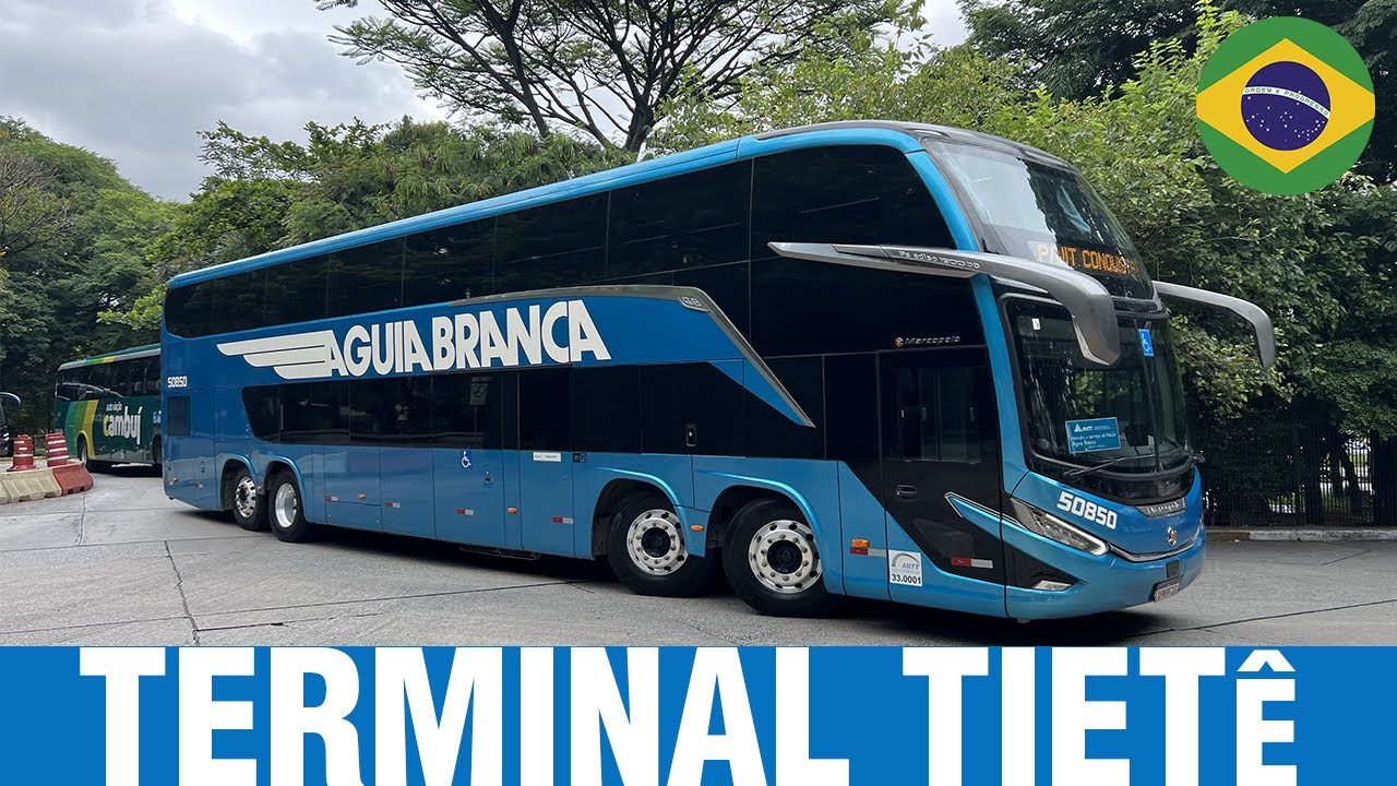 Terminales y Rodoviarios #20 - Movimiento de Buses en Terminal Tietê ...