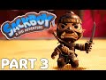 Sackboy A Big Adventure - Up For Grabs 100% Walkthrough Part 3 - PS5 | PS4 Gameplay