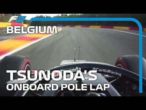 Yuki Tsunoda Secures Pole in Formula 2! | 2020 Belgian Grand Prix