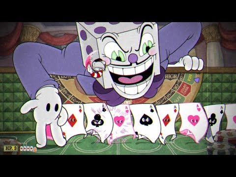 Cuphead: ALL Casino Bosses / King Dice Boss Fight