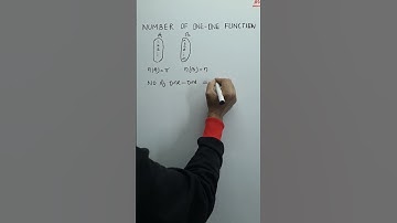 NUMBER OF ONE ONE FUNCTION//CLASS12TH// #ytshorts