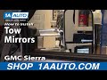 How To Upgrade Tow Mirrors 2001-02 GMC Sierra Part 1