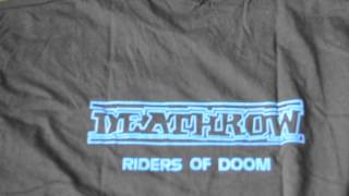 Deathrow T shirt Riders of Doom 1986 German thrash metal band