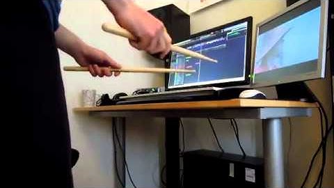Pulse Surface Controller System drumstick testing response)