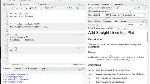 Ayuda y errores en RStudio