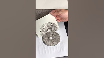 Scratch & Ink! CD Intaglio Printing Process