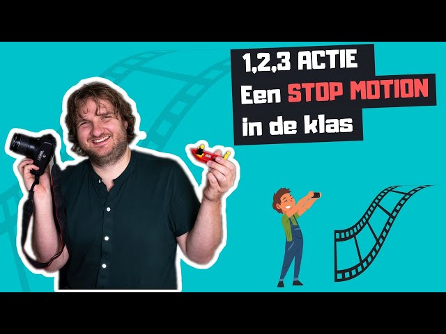 Maak een stop motion animatie met jouw klas