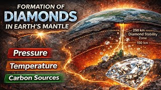 How Diamonds Form Deep Inside the Earth (Mantle Secrets Revealed)