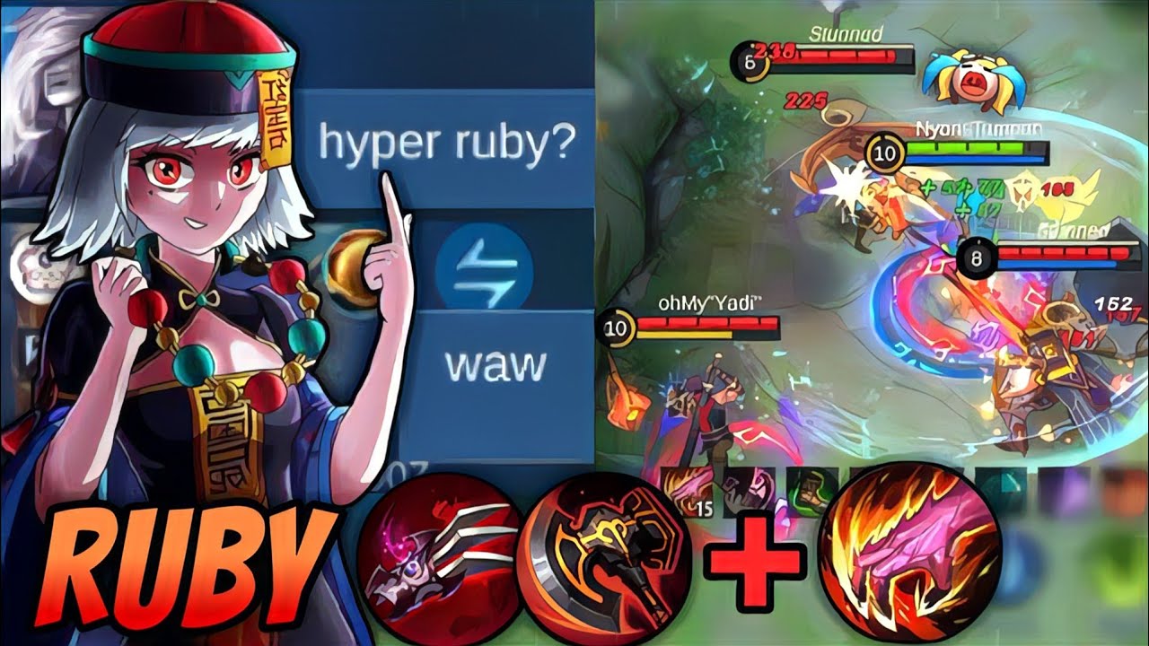 MY TEAM SHOCKED TO SEE HYPER RUBY | Build Ruby Tersakit 2022 | Top 1 ...