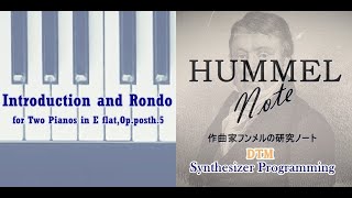Hummel, Johann Nepomuk／Introduction and Rondo for Two