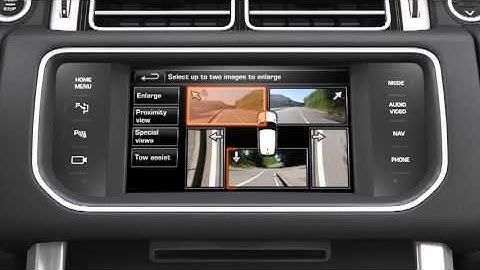 All New Range Rover Sport   Single & Surround Camera System