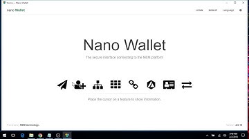 NEM Nano Wallet - Simple Wallet (Windows) - Getting Started