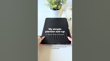 Using the free Rock Daily Planner app to get organized! ✍️