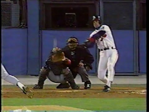 Cleveland Indians at Atlanta Braves, 1995 World Series Game 2, October 22, 1995