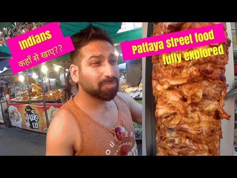 Pattaya street food II Bangkok Food street II Indian Restaurant in Pattaya II Pattaya food market