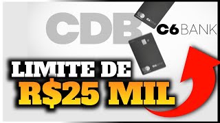C6 BANK: INVESTIR NO CDB CARTÃO DE CRÉDITO VALE A PENA? É SEGURO?