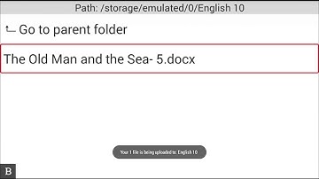 BrailleNote Touch snapshot tutorial No.12: Sharing files directly from KeyFiles