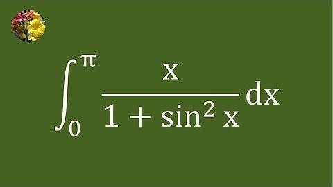 2nd method to evaluate the definite integral using basic techniques (Mis-146A)