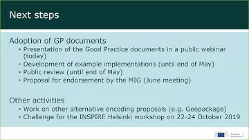 GeoJSON Encoding Good Practice webinar