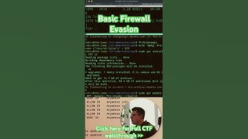 Basic Firewall Evasion #hackthebox #tryhackme #ctf #cybersecurity