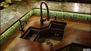 Custom Corner Kitchen Sinks that Make Sense