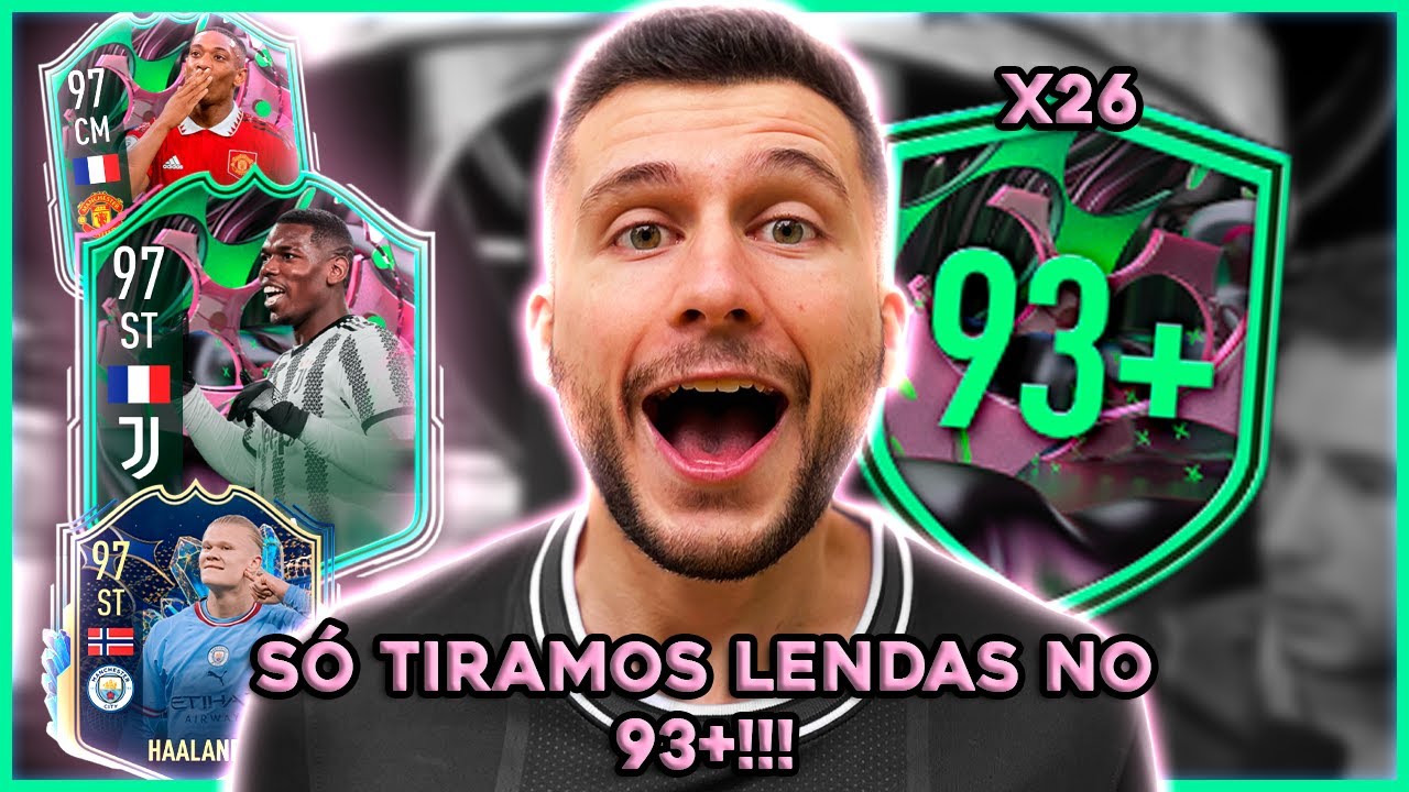 INSANOO!!! TIREI O POGBA E VÁRIAS LENDAS NO PP 93+ MUTANTE OU TOTS!!! FIFA 23 - ULTIMATE TEAM