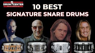 10 Signature Snare Drums We Love  Which Is Best For You?