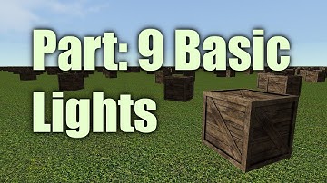 3D Multiplayer Game Using Python Part-9: Basic Lights !