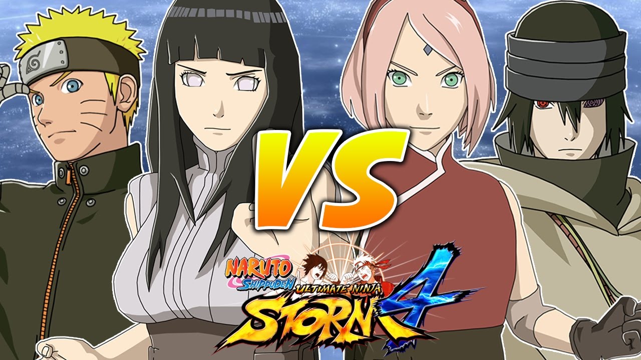 Naruto Storm 4 The Last Naruto And Hinata Vs Sasuke And Sakura [pc] Youtube