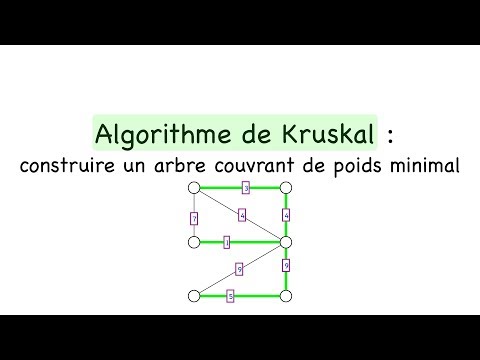 Vidéo: Différence Entre Kruskal Et Prim