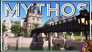 Main street Infrastructure | Planet Coaster 2 Speedbuild | Mythos EP. 6