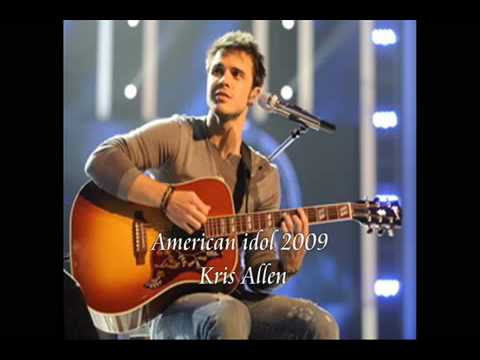 American idol 2009 Ain't sunshine Kris Allen Winner