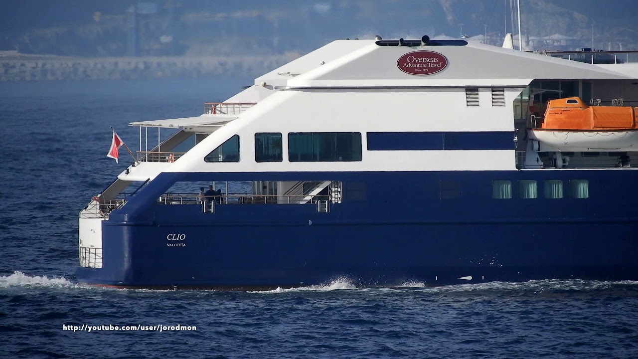 Cruise Ship Clio Arrives In A Coruna 4k Youtube