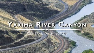 Yakima River Canyon During Springtime - Washington State