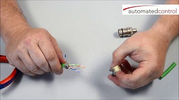 Field Connector M12 X Code Cat6a