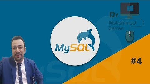 Learn MySQL In Arabic #4 create table. انشاء جدول في قاعدة البيانات