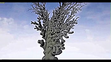 Unreal Engine 4 fractal dynamic fractal tree generation