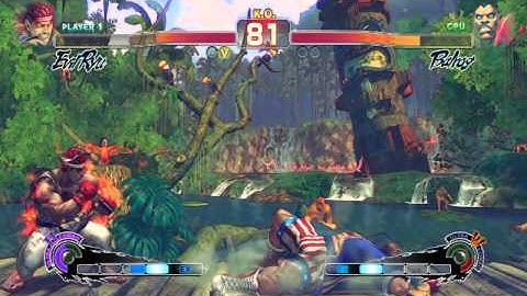 Ultra Street Fighter IV battle: Evil Ryu vs Balrog