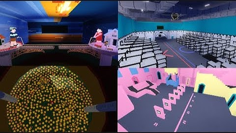 Roblox Squid game (Dormitory, stairs, and Jumprope) | Build a boat for Treasure