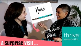 Thrive Causemetic's SURPRISE visit to Montreal + The Nalie Eyeliner Meet Nalie The Inspiration Behind One Of Thrive Causemetics Infinity Waterproof Eyeliner邃 Shades