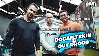 250KG DEADLIFT RECORD!!! met Dogan Tekin & Guy Droog | Sporten Met BN'ers | DAY1