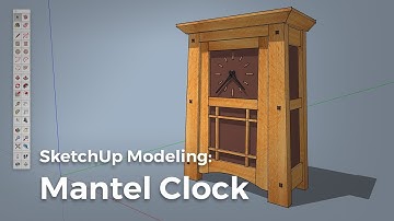 Modeling a Mantel Clock in SketchUp