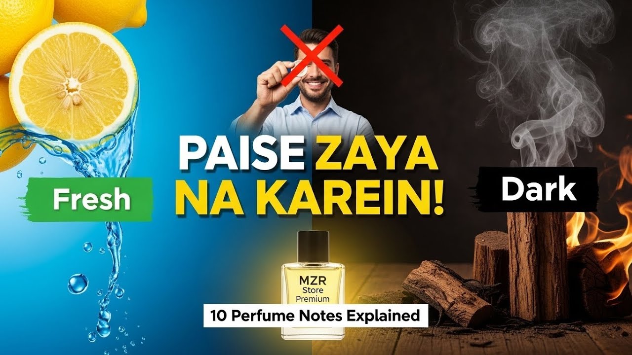 Everyone Must Know These Perfume Notes Secrets | Top, Middle & Base Notes + Best Season Guide (Urdu)