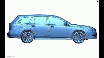 GEOMAGIC Design X 2017 - 3D Modeling of a Full car exterior