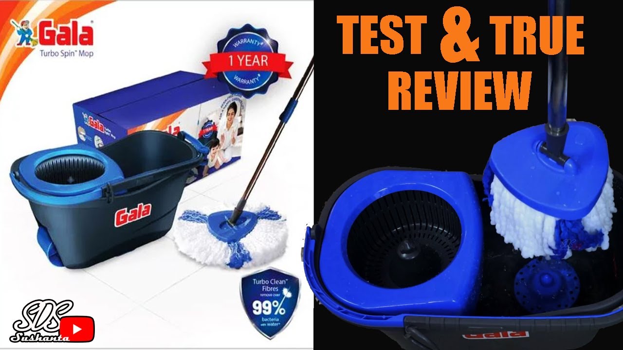 Gala Turbo Spin Mop / Detail Review/ Sushanta Roy SDS YouTube