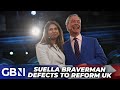 Ref:U_k3MLGxcd4 Watch: nigel farage unveils suella braverman as latest reform uk defector