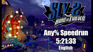 Sly 2: Band of Thieves Any% Speedrun in 5:21:33 (English)