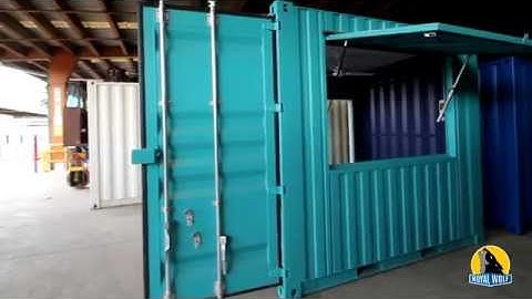 Royal Wolf 10ft Pop-Up Shop