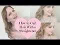 How to curl your hair with straighteners / Flat Iron