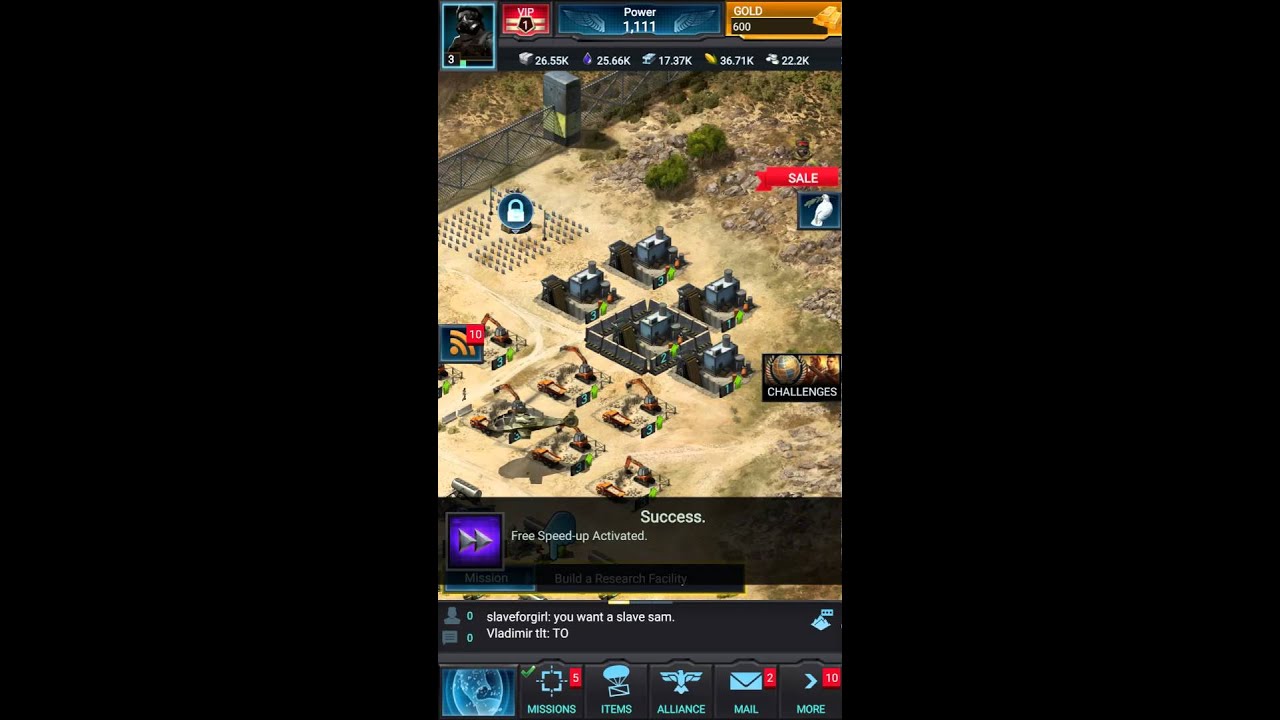 Mobile strike part 1